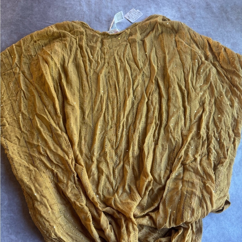 Free People Sequin Day Dream Kimono, new with tag. - Picture 7 of 8